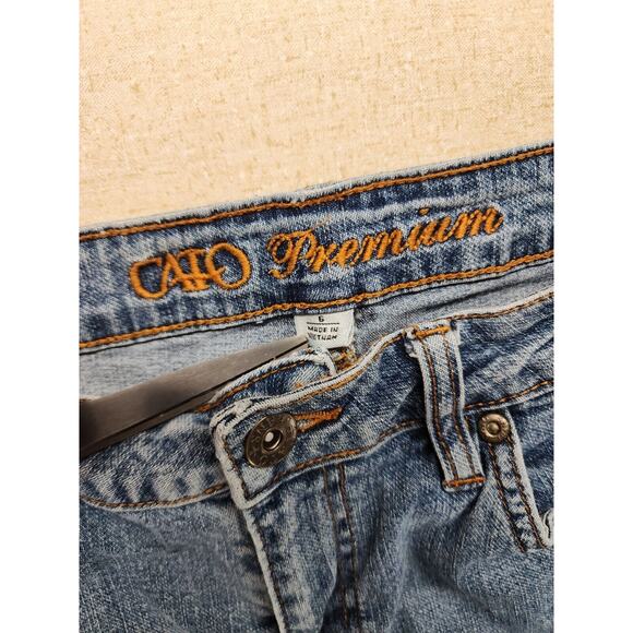 Cato Premium Size 6 Womens Denim Blue Jean Pants Straight Leg Everyday - Picture 8 of 11